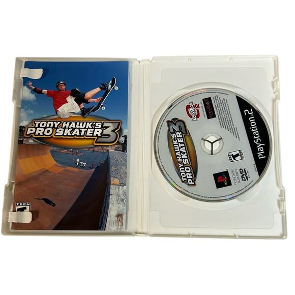 Tony Hawk's Pro Skater 3 (Sony PlayStation 2, 2002) Booklet And Game Disk only - Picture 1 of 3